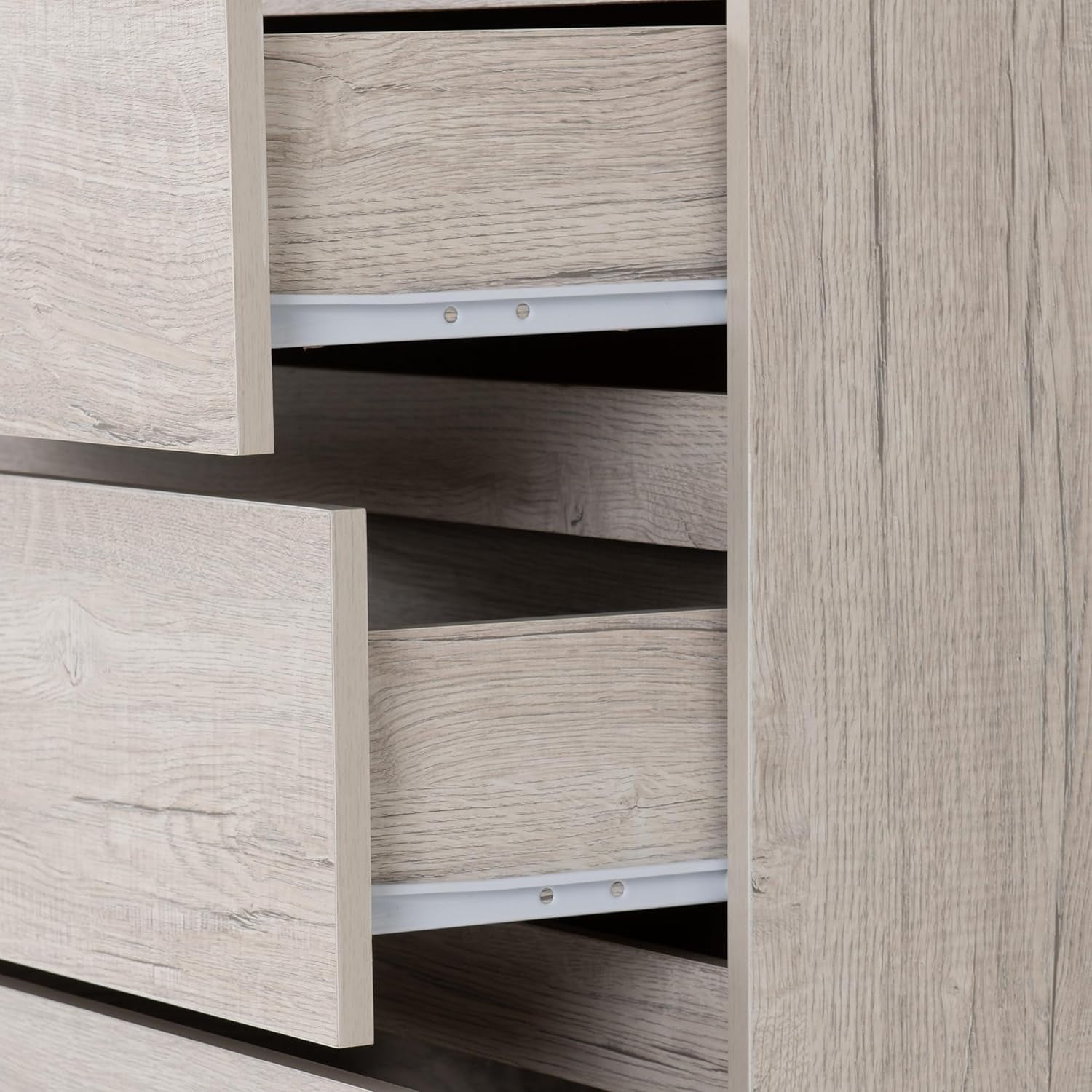 4 Drawer Chest Urban Snow Bedroom Storage Cabinet Modern Tall Unit
