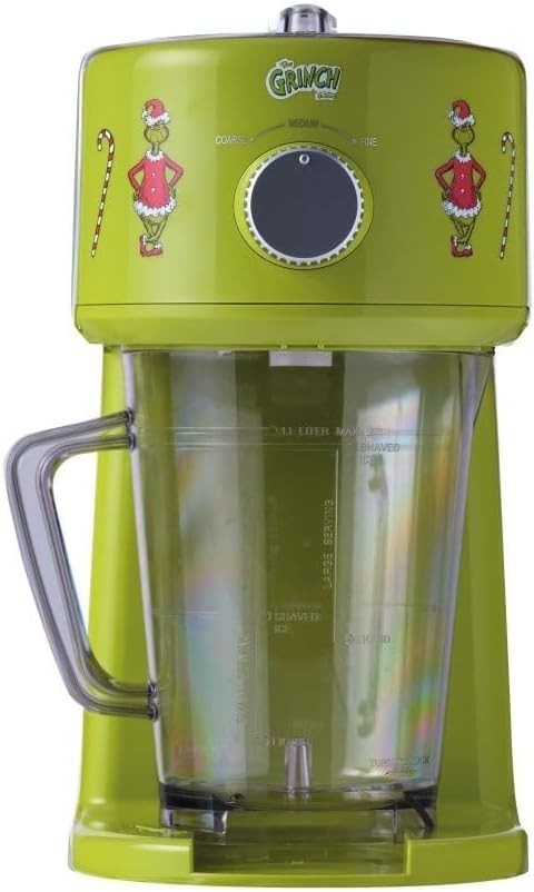 1.1L Slushie Maker Frozen Drink Machine One Touch Ice Crusher