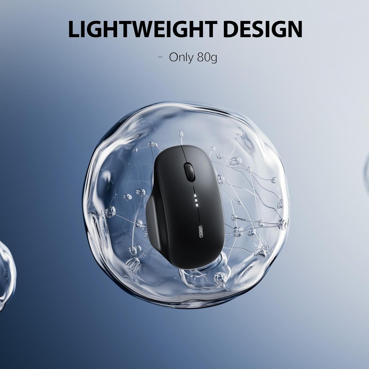 Dual Mode Bluetooth Wireless Mouse Rechargeable Silent 2400 DPI Laptop PC