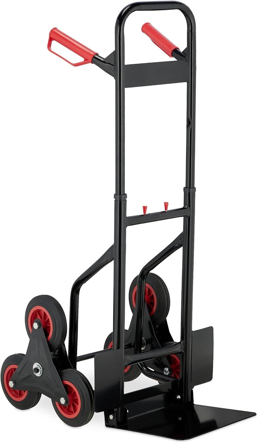 Stair Climbing Hand Truck 200kg Heavy Duty Folding Sack Cart 6 Wheels