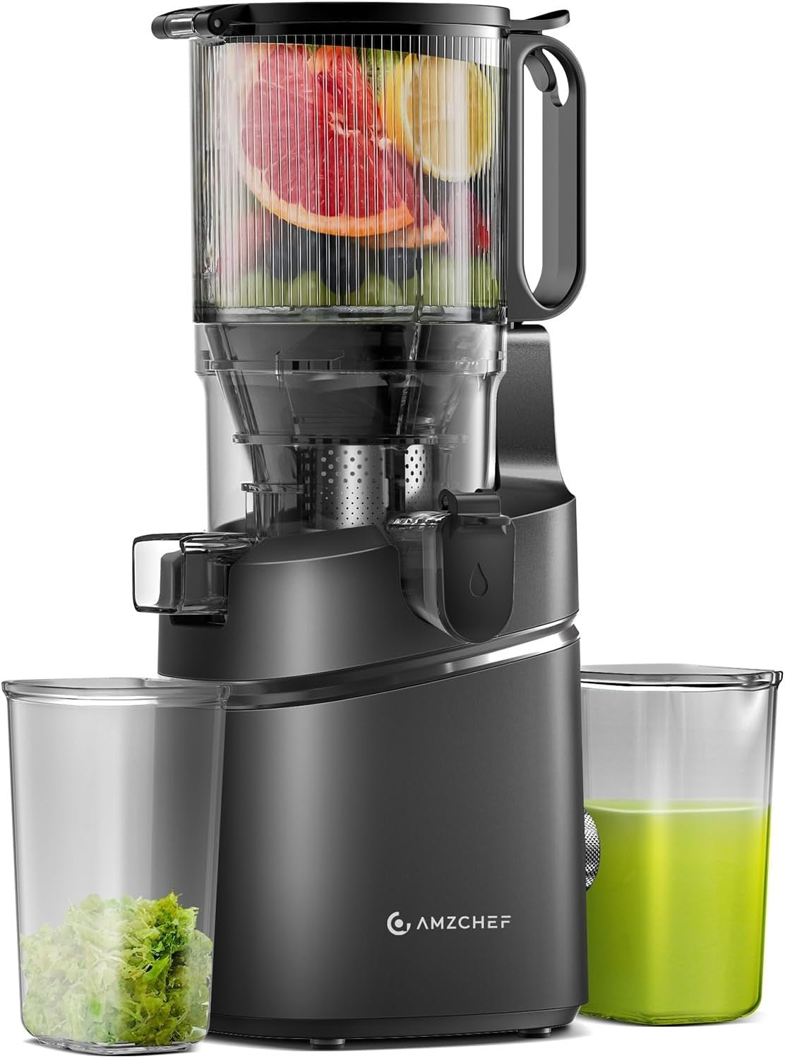 Cold Press Juicer 145mm Wide Feed Opening 250W High Yield Auto Feed