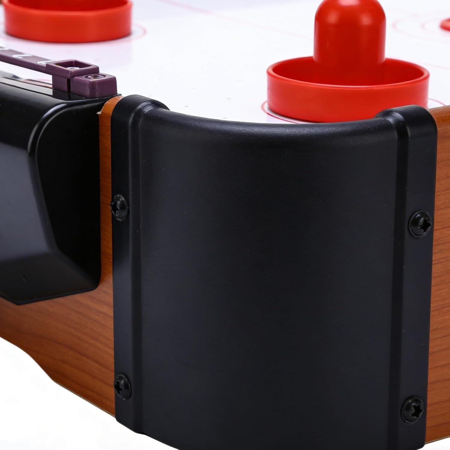 Tabletop Air Hockey Game Wood 2 Player Family Party Fun