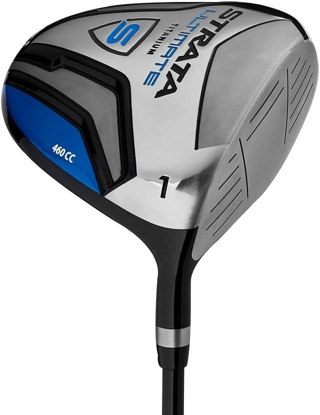 Mens Right Hand Golf Club Set 16pc Driver Hybrids Irons Putter Stand Bag