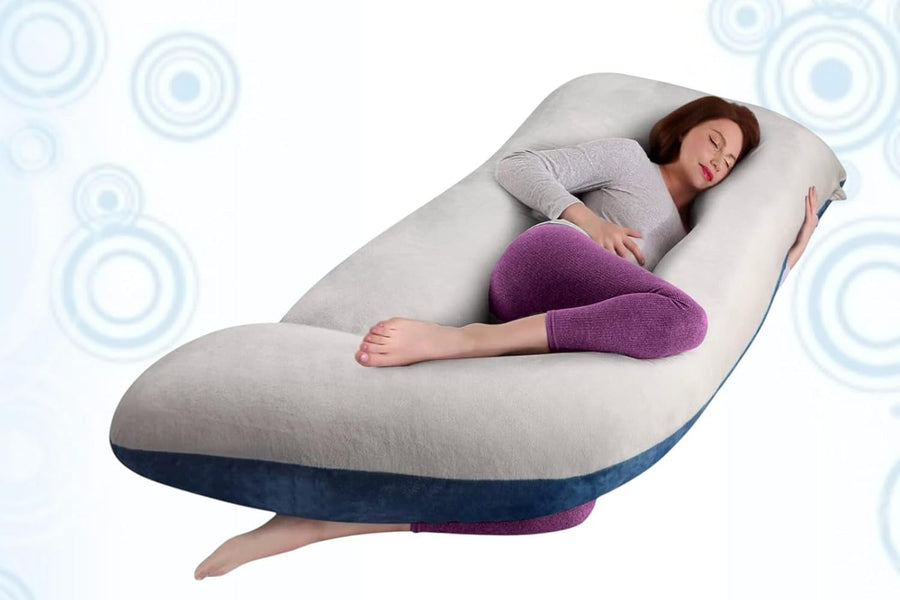Pregnancy Pillow Full Body U Shaped Maternity Support for Sleeping Comfort