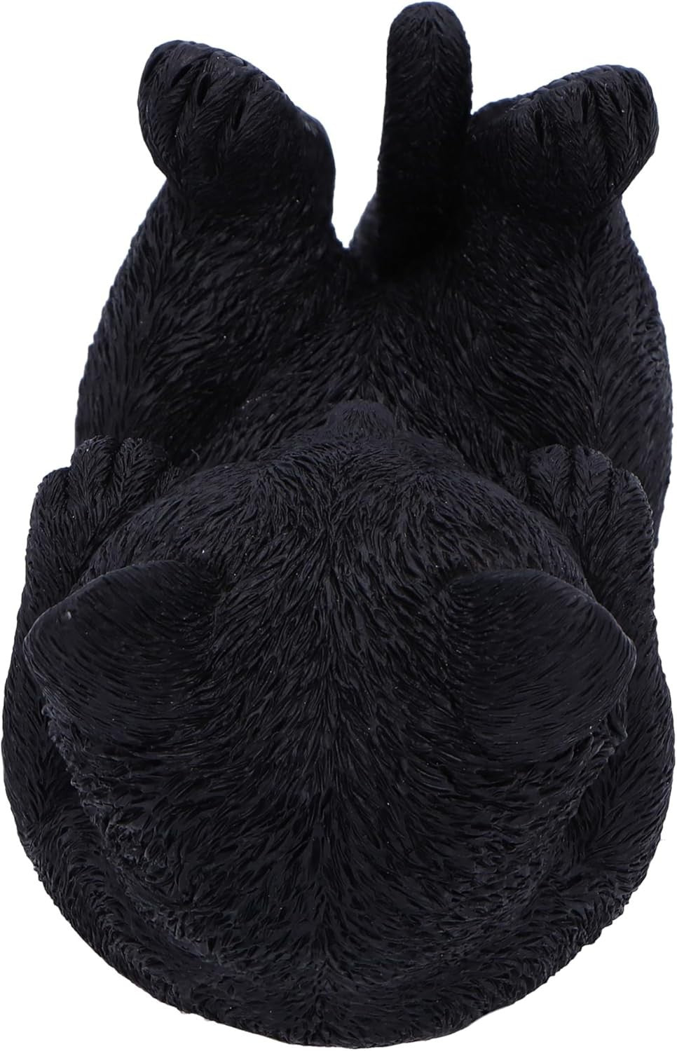 Black Cat Phone Holder Figurine • 12.5cm Resin Ornament • Cute Cat Decor Gift