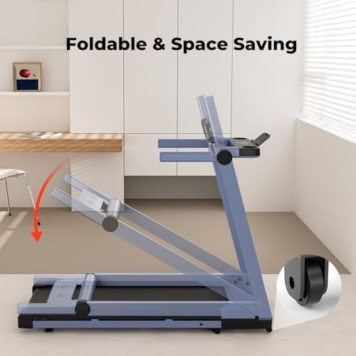 Foldable Home Treadmill DeerRun Incline 1-16km/h Running Machine 158kg