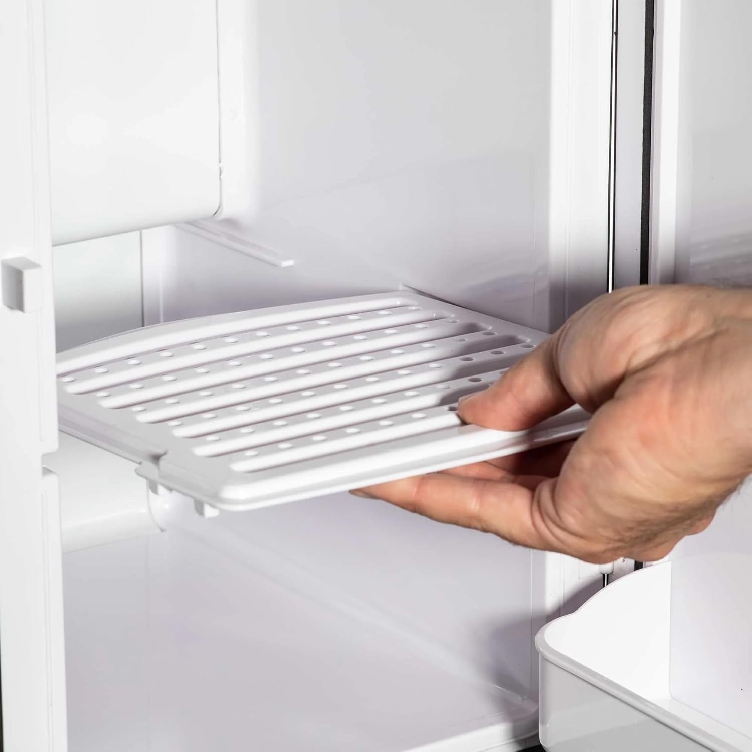 15L Mini Fridge Portable White Cooler Warmer AC/DC Use