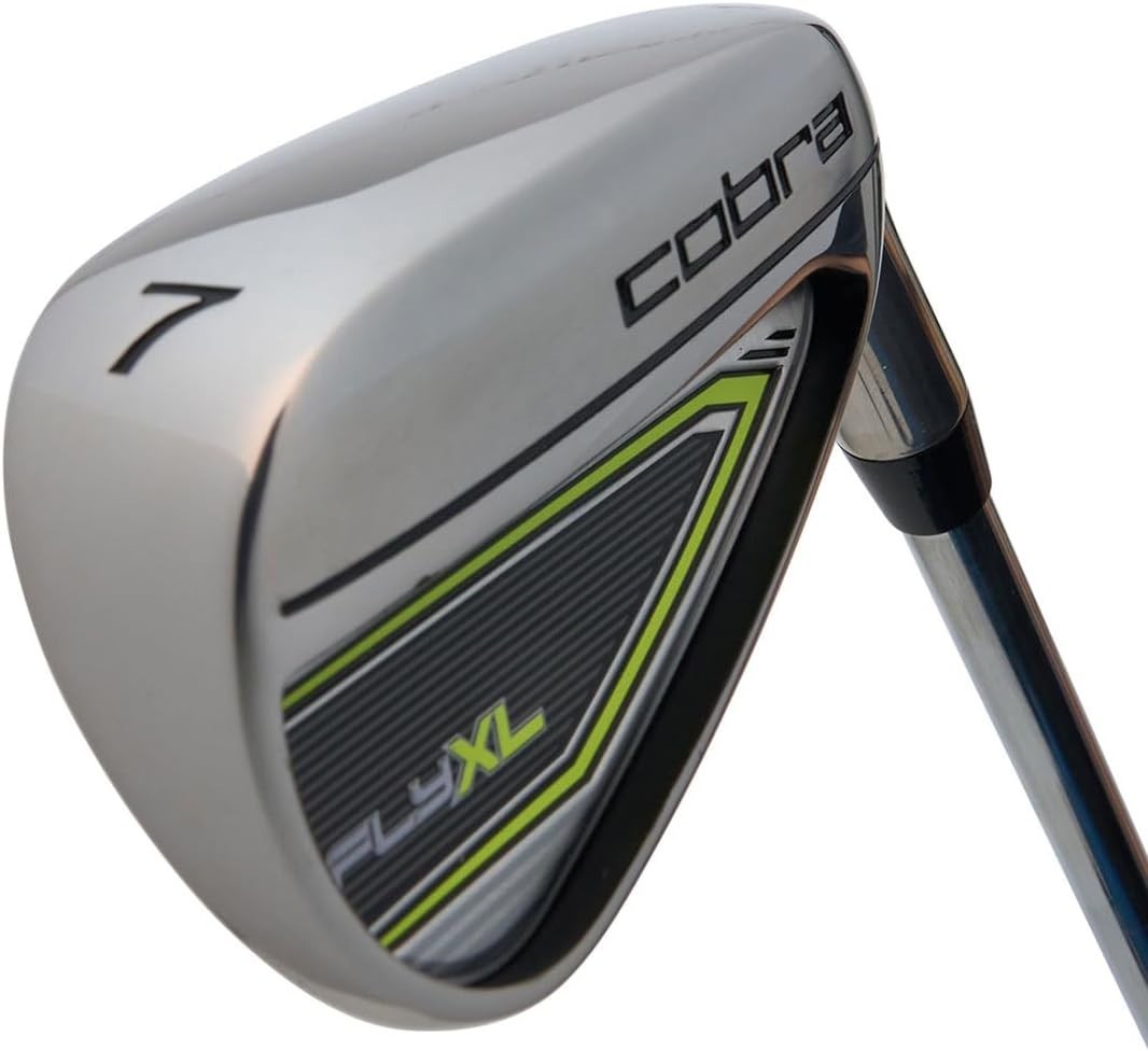 Mens Right Hand Golf Club Set 10pc Stiff Flex Driver Irons Stand Bag