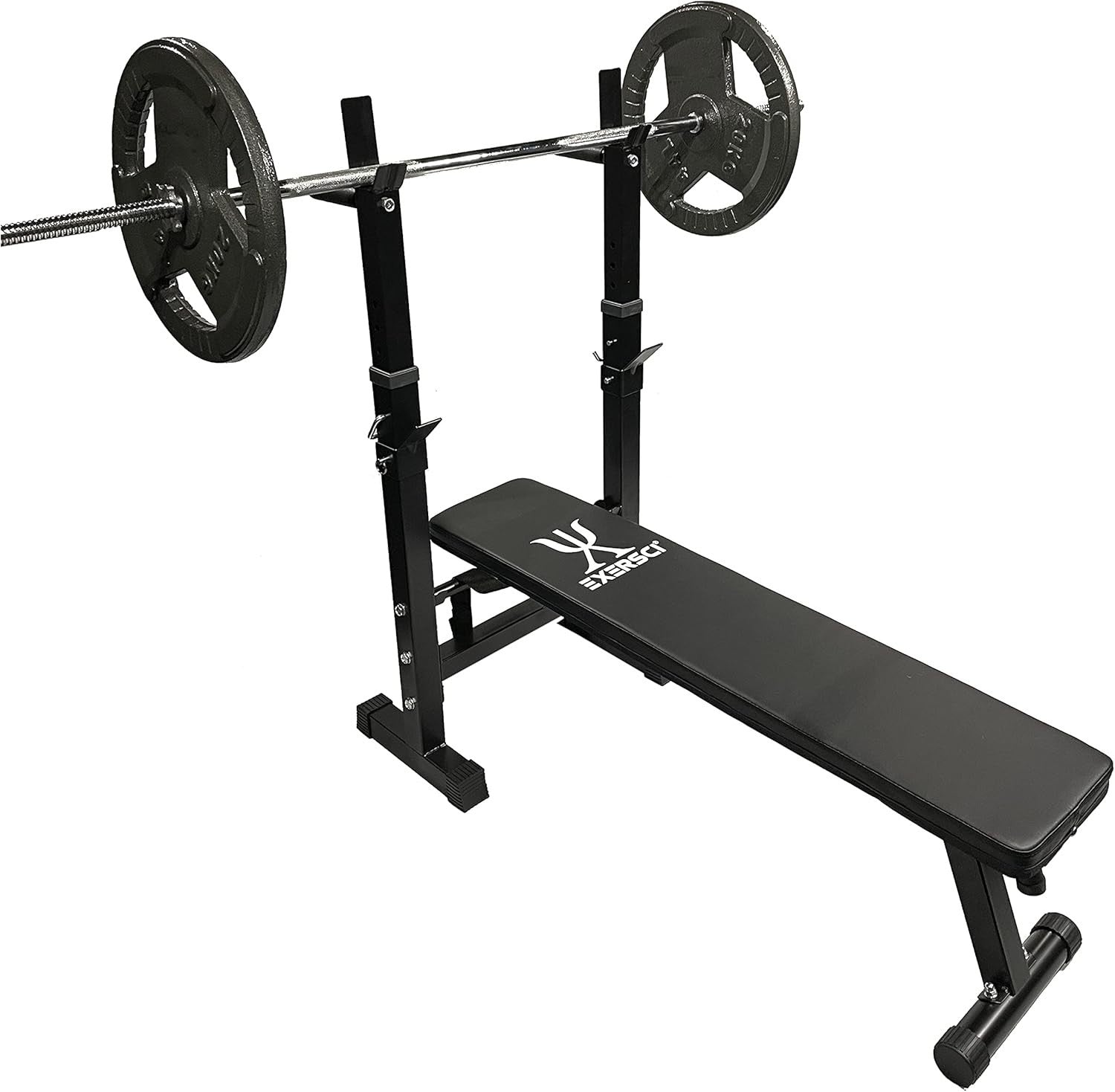 4 in 1 Folding Weight Bench Incline Decline Dip Station 200kg Home Gym