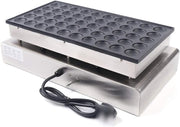 Commercial Mini Dutch Pancake Maker 50pcs Nonstick Electric 50–300°C Iron Pan
