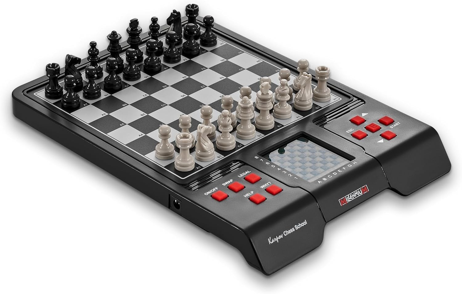 Electronic Chess Trainer Board with Interactive Lessons & Voice Coaching