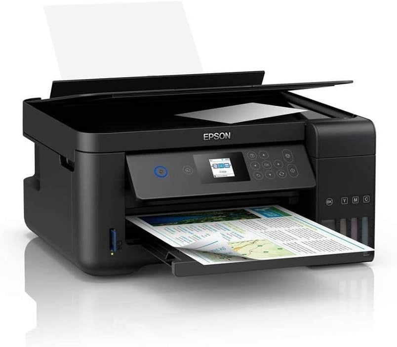 A4 Wi-Fi Duplex All-in-One Ink Tank Printer Black – High-Speed Printing