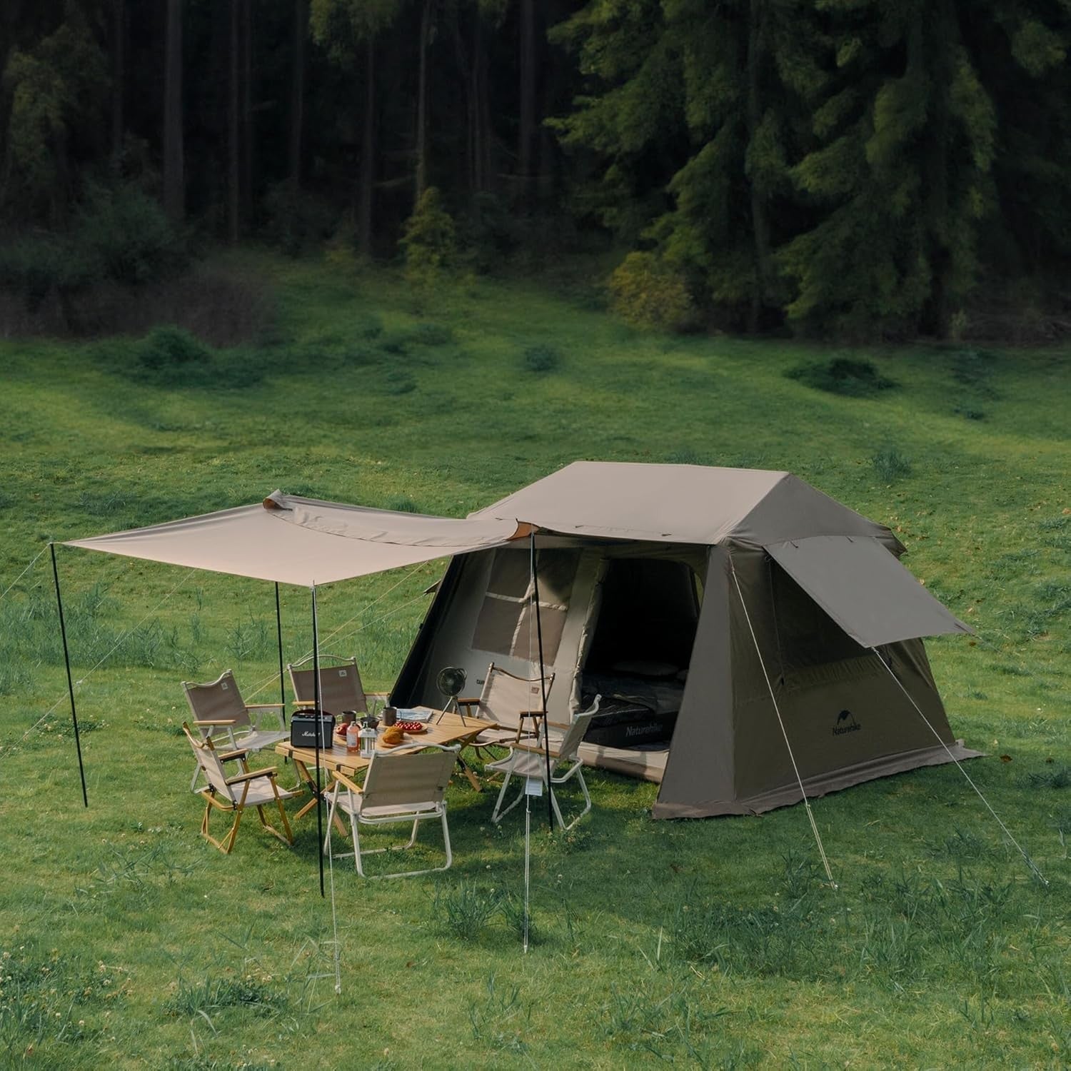Pop Up Camping Tent 2 4 6 8 Man Waterproof Automatic Easy