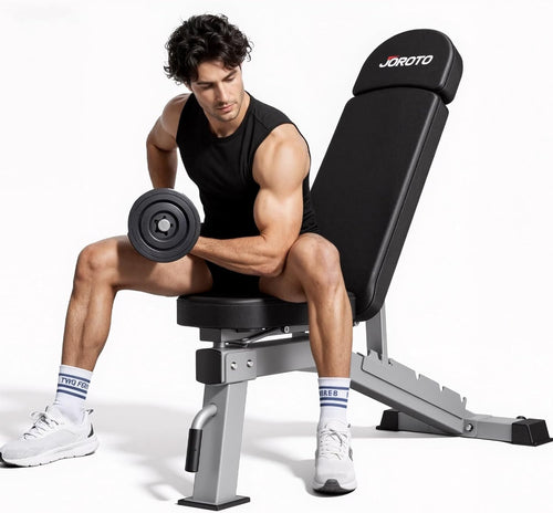 Commercial Heavy Duty Workout Bench 1000lb Multi-Angle Home Training