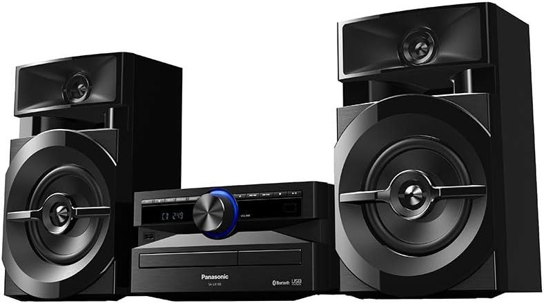 300W Bluetooth Hi-Fi System with CD USB FM Radio + RCA Cable