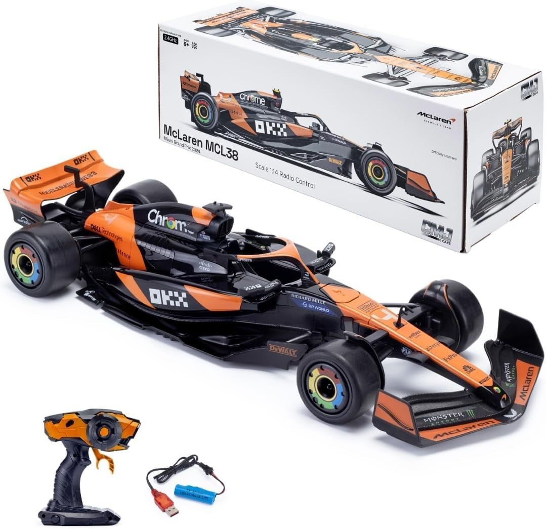 RC Car 1:14 – Official Licensed 2.4GHz Racing Toy with Rechargeable Battery