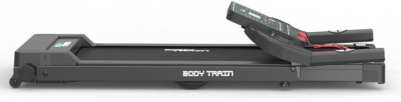 Foldable Bluetooth Treadmill Home Gym 10km/h App Compatible Compact