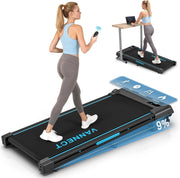 Under Desk Walking Treadmill 9% Incline 330LBS 2.75HP Quiet Home Jogger