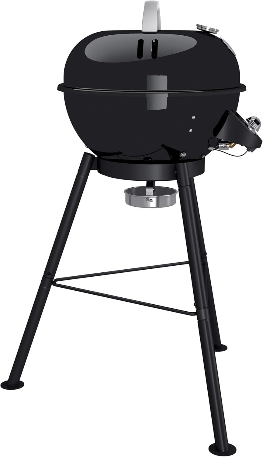 Portable Gas Outdoor BBQ Grill with Stand Tripod Compact Patio Camping Cooker