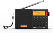 Portable Digital FM AM SW Radio SSB RDS Air Band Rechargeable Antenna