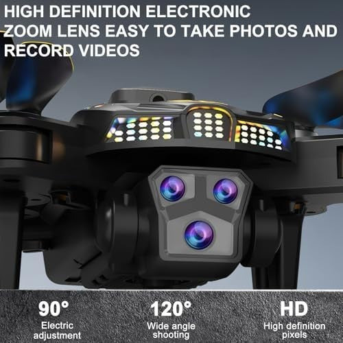 OBEST 4K Camera Drone Foldable RC Quadcopter Brushless w/ Obstacle Avoidance