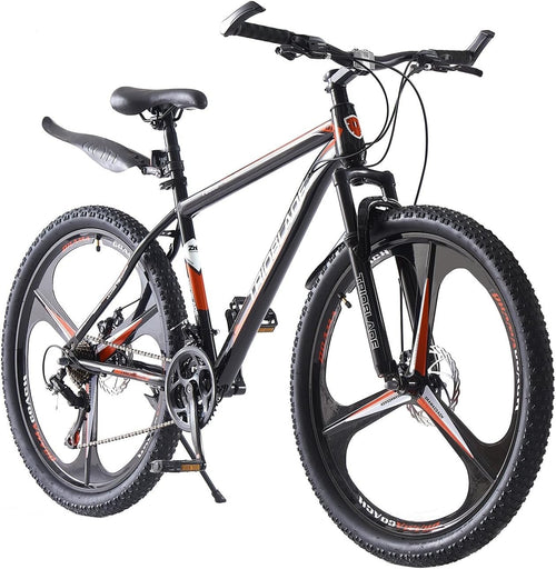 27.5" Mens Mountain Bike 21 Speed Alloy Frame MTB Disc Brakes Suspension