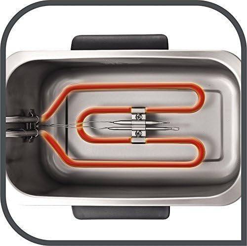 3L Deep Fat Fryer 2100W Stainless Steel Cool Zone Adjustable Temp