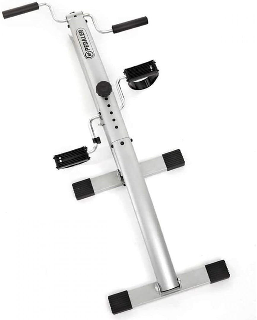Foldable Dual-Action Pedal Exerciser for Arms & Legs, Adjustable Height