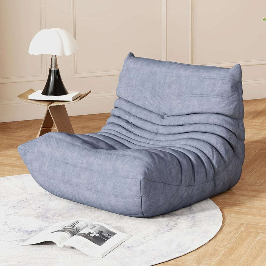 Adult Bean Bag Chair Soft Waterproof Sofa for Living Room Gaming & Reading