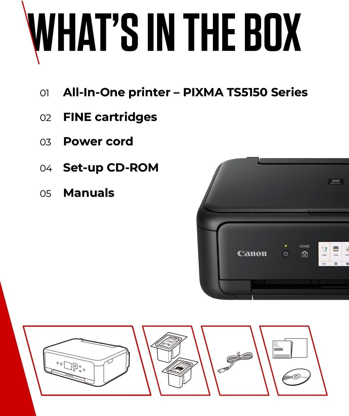 Wireless Colour Inkjet All-in-One Printer A4 Auto-Duplex