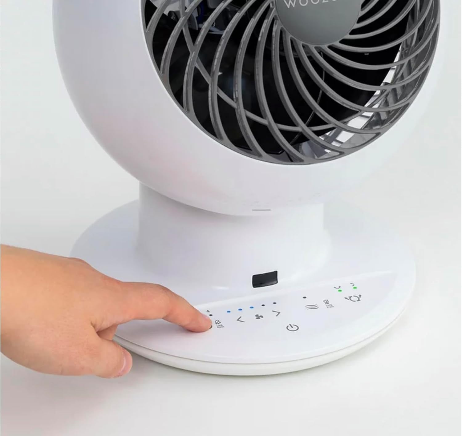 Globe Air Circulator Table Fan – Quiet Breeze Smart 5 Speeds Remote Oscillating