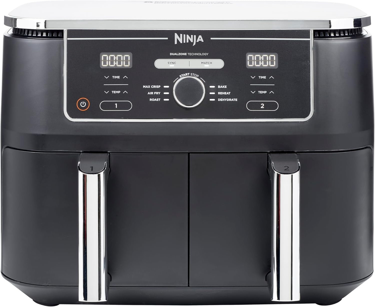 Dual Zone Digital Air Fryer 9.5L | 6-in-1 | Extra-Large Capacity No-Oil Cooking