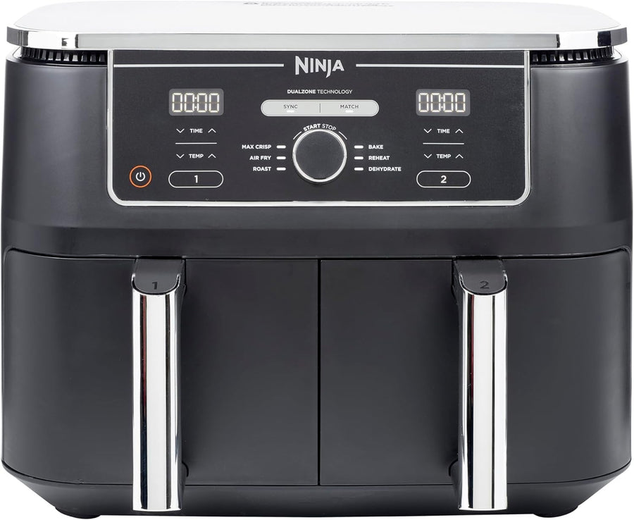 Dual Zone Digital Air Fryer 9.5L | 6-in-1 | Extra-Large Capacity No-Oil Cooking