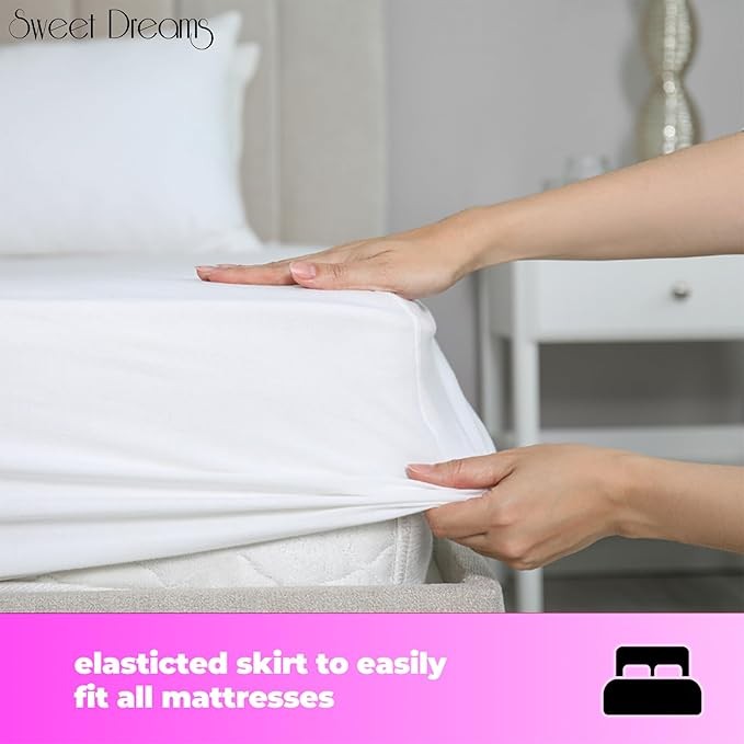 Electric Heated Double Underblanket Dual Control Plush Fitted Washable
