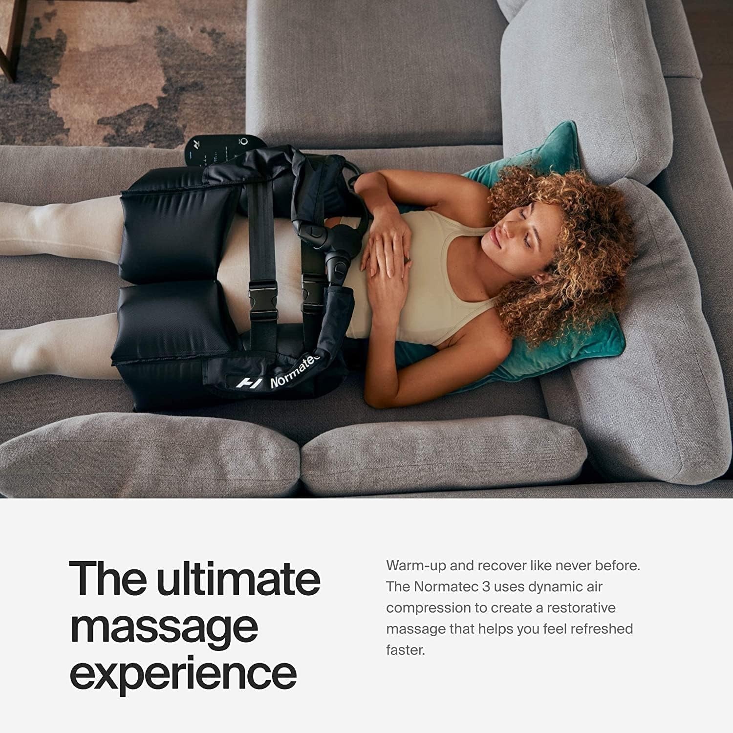 Full Body Compression Recovery System for Legs, Hips & Arms with Bluetooth