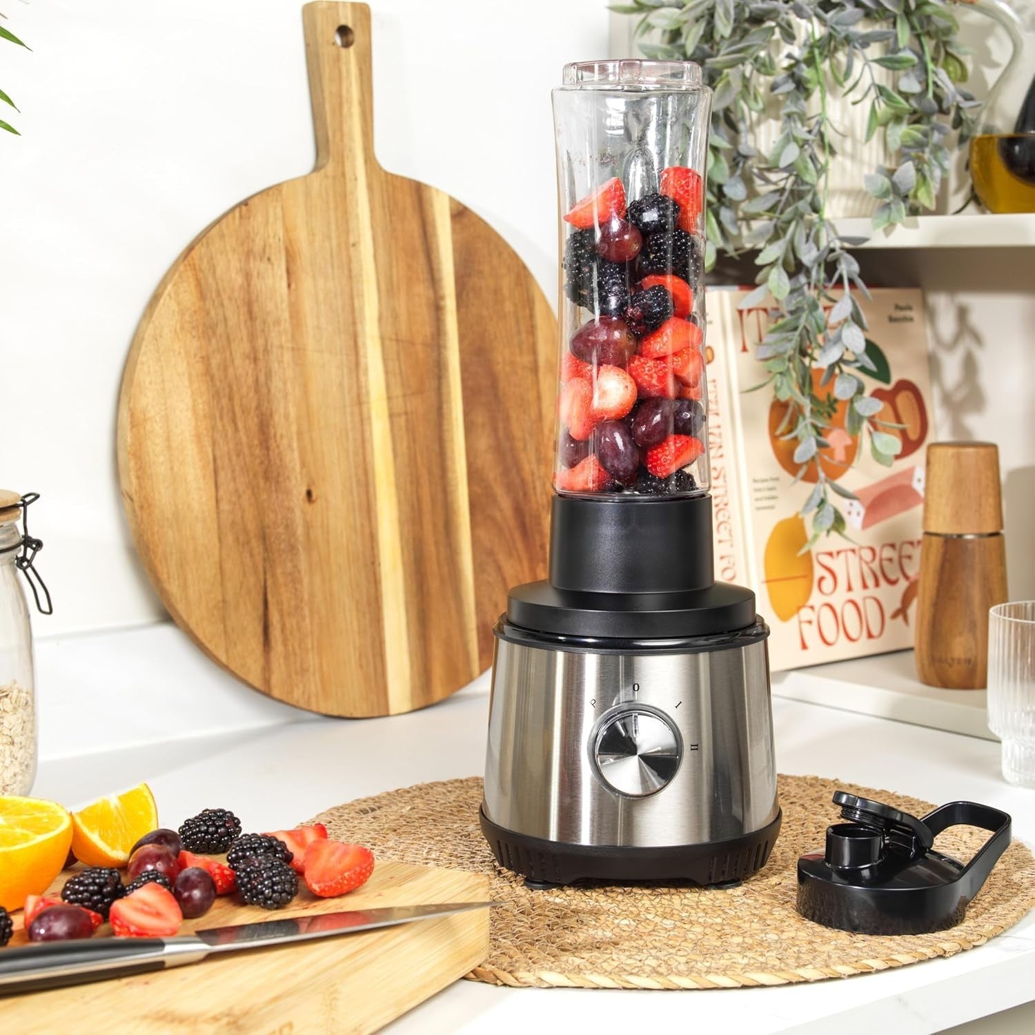 4 in 1 Juicer Blender 400W Smoothie Maker Grinder Sports Bottle Kit