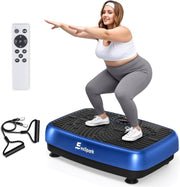 Vibration Plate Exercise Machine 2D 4D Dual Motor 120 Speeds 450LB