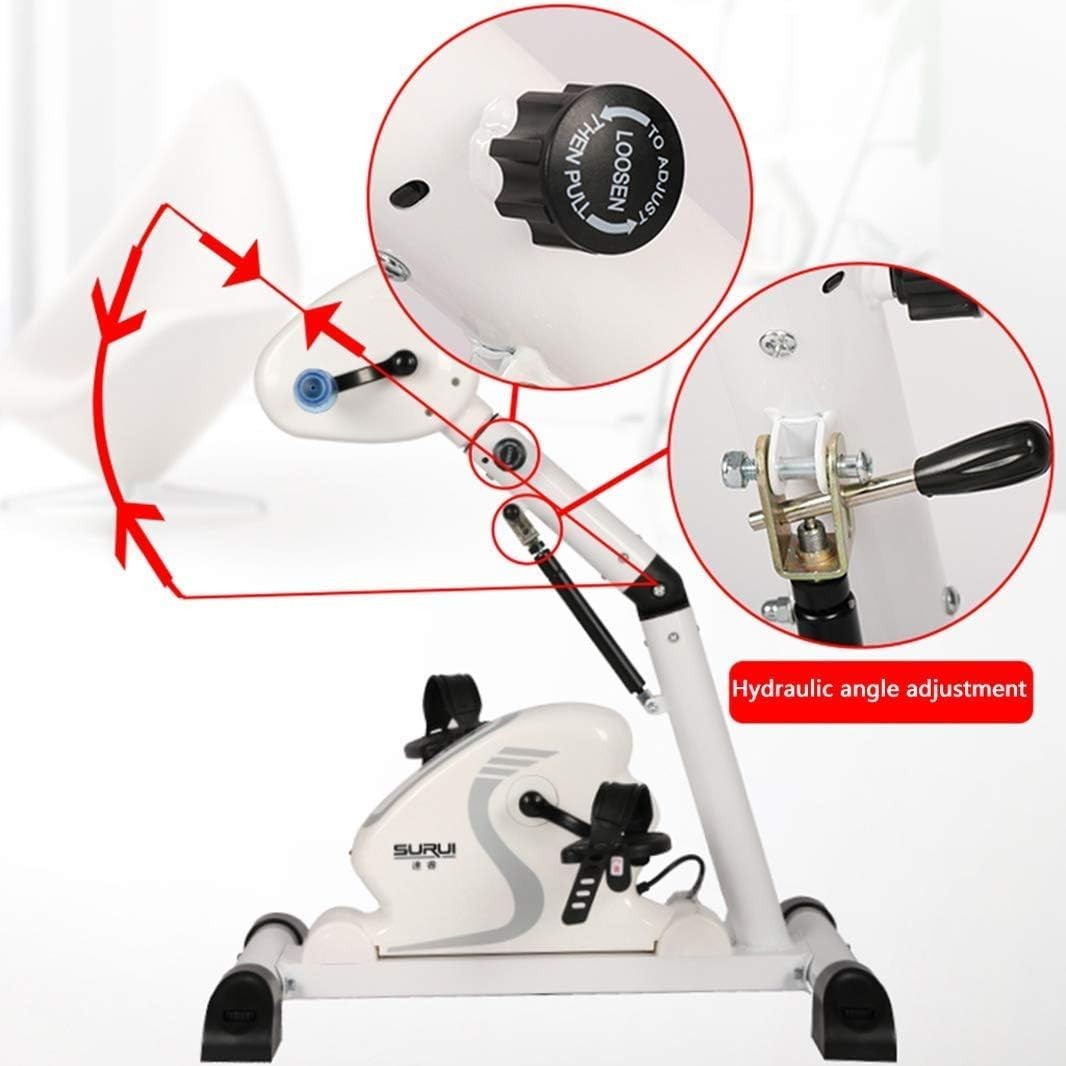 Electric Recumbent Exercise Bike Magnetic Rehab Machine Adjustable Resistance