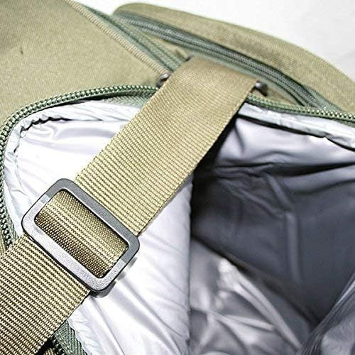 Carp Fishing Carryall & Rod Holdall Set 3+3 Green Insulated 12 Rod Capacity