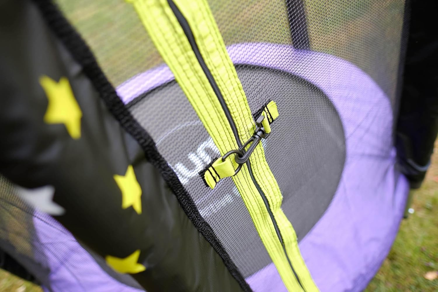 4FT Kids Mini Trampoline with Safety Enclosure Indoor Outdoor Junior