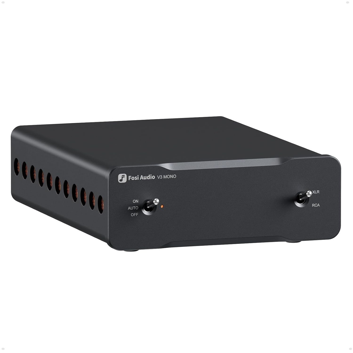 V3 Mono Hi-Res Power Amplifier 240W Class-D RCA XLR Home HiFi AVR