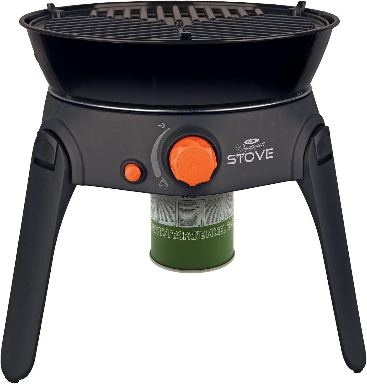 Portable Gas Camping Stove BBQ Grill Set 2.2kW Folding Legs Pot Pan Outdoor