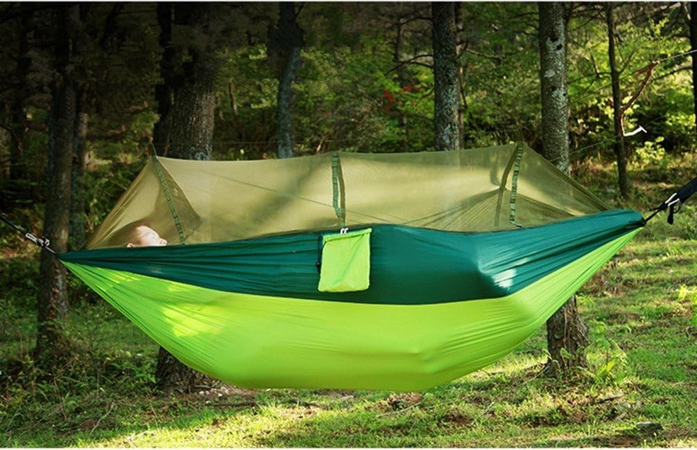 Camping Hammock with Mosquito Net 2 Person | 200kg Load | Portable & Lightweight