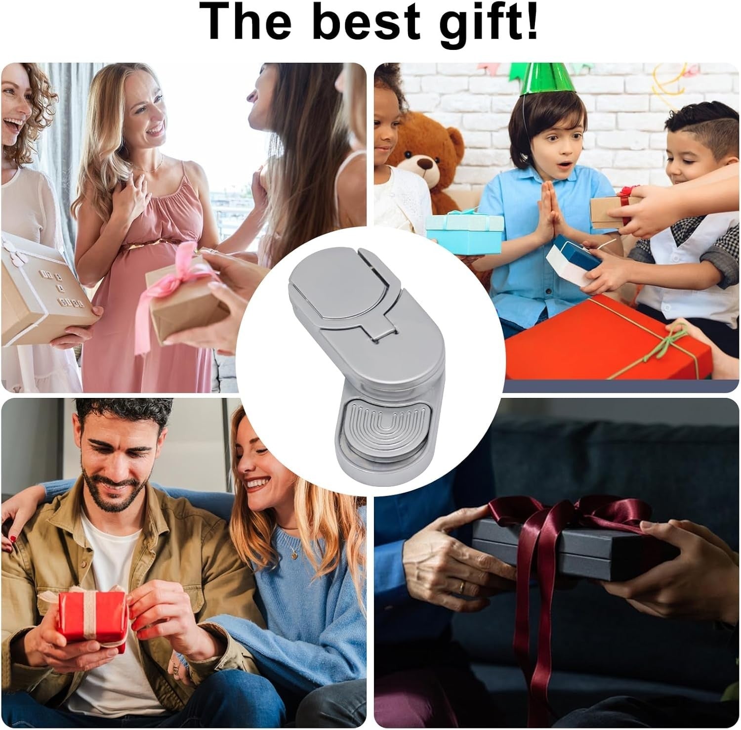 Metal Rotating Fidget Slider ADHD Stress Relief Pocket EDC Toy