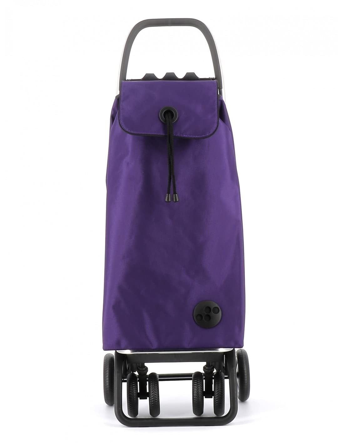 4 Wheel Folding Shopping Trolley Swivel Wheels Aluminium Backpack Bag