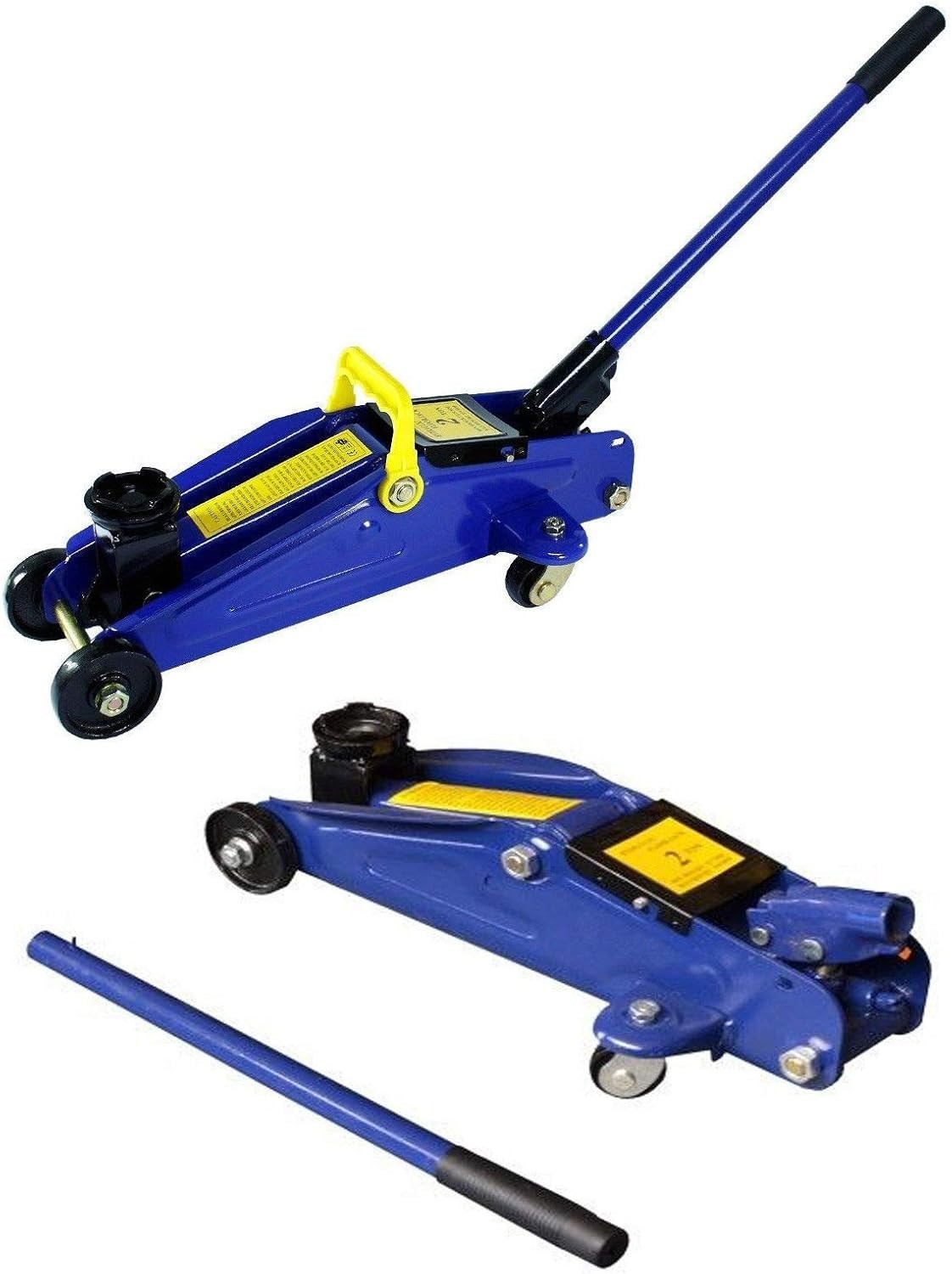 2 Ton Low Profile Hydraulic Trolley Jack Car Van Lift 135–320mm Heavy Duty