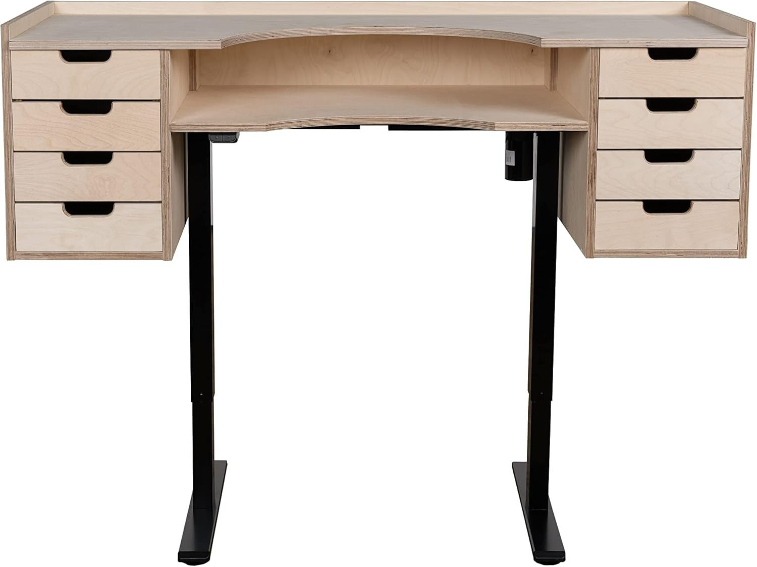 Robofex Height-Adjustable Jewellers Workbench 8-Drawer Ergonomic Craft Table