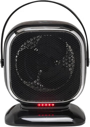 2-in-1 Digital Fan Heater & Cooler – 3kW Oscillating Desk Fan Timer & Bluetooth