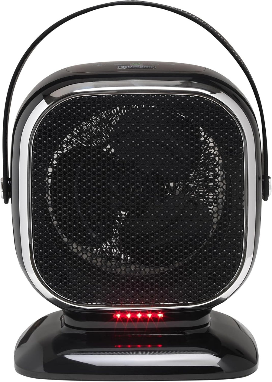 2-in-1 Digital Fan Heater & Cooler – 3kW Oscillating Desk Fan Timer & Bluetooth