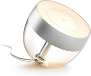 Smart Color Ambiance Table Lamp with Voice Control & Alexa, Silver